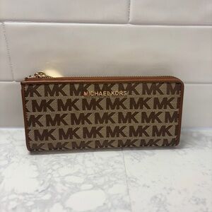 Michael Kors Brown Logo Wallet